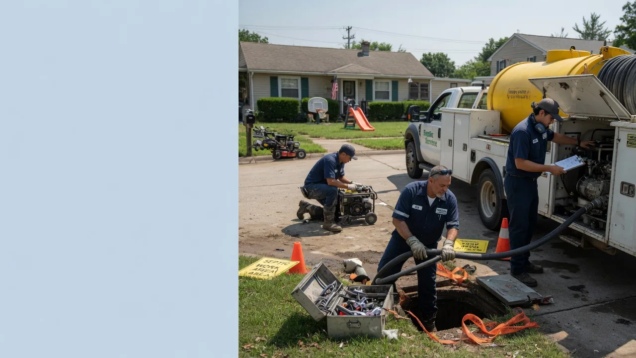 Septic Tank Pumping in Edinburg, PA near me